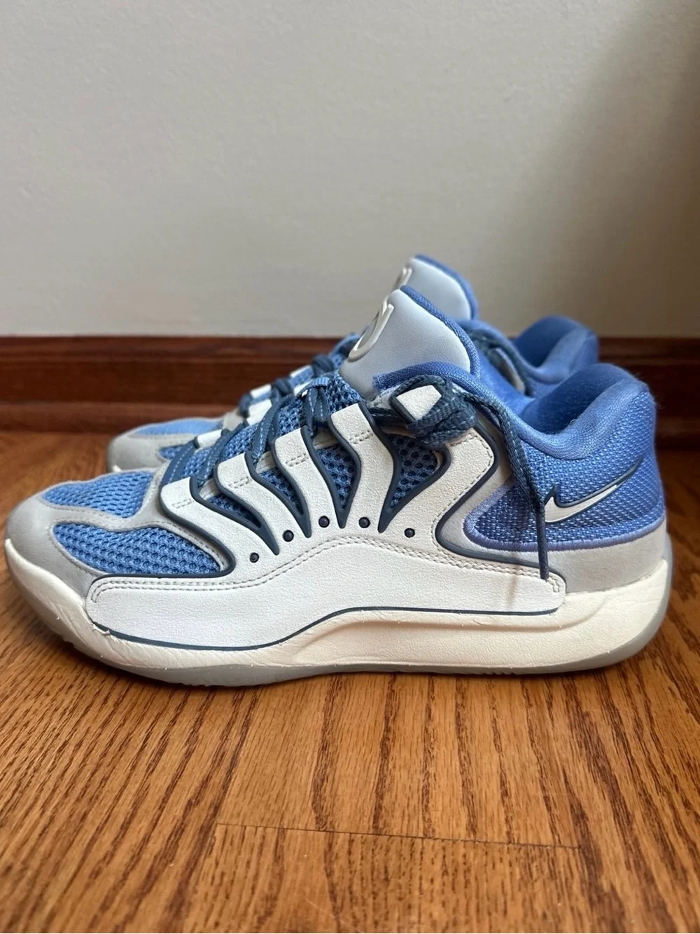 Nike Kids' Blue & White Athletic Sneakers
